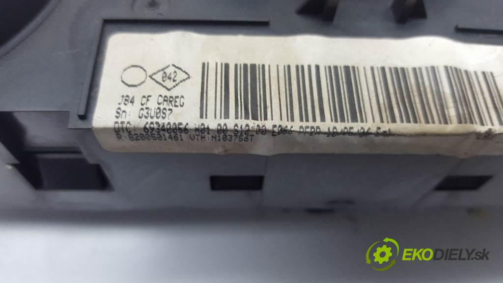 RENAULT MEGANE SCENIC  2006 99kW    1998 Panel ovládania kúrenia 8200501461 (Prepínače, spínače, tlačidlá a ovládače kúrenia)
