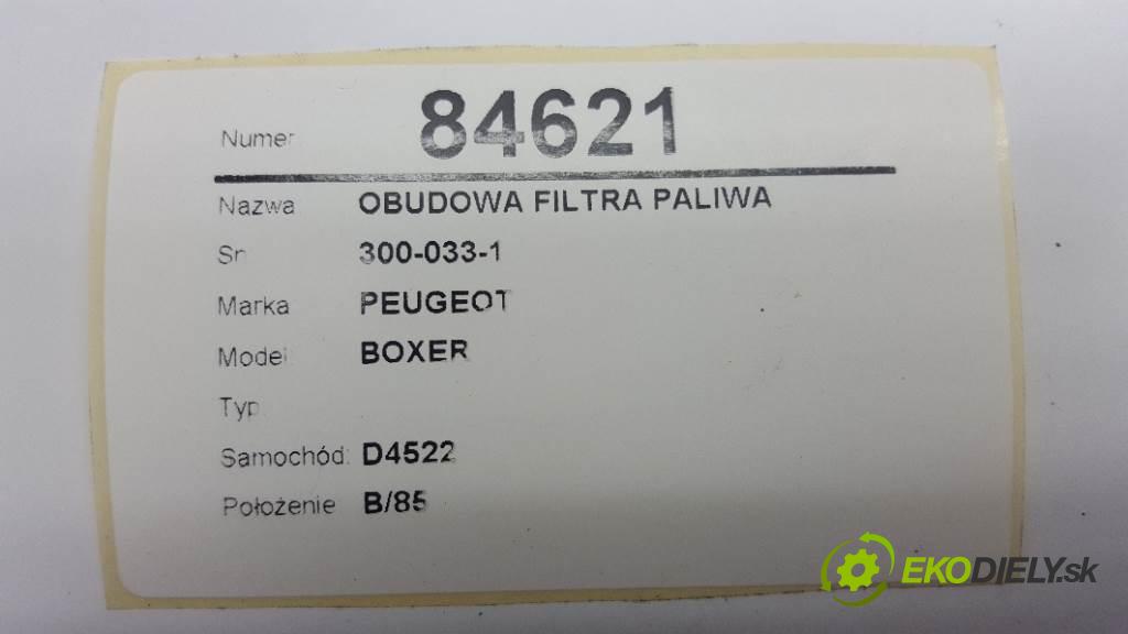 PEUGEOT BOXER  2001    2180 Obal filtra paliva 300-033-1