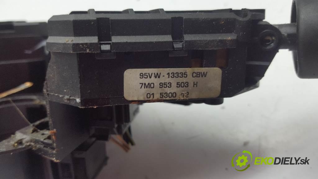 VOLKSWAGEN SHARAN I 1999 66kw I 1896 Prepínač kombinovaný 7M0953503 (Prepínače, spínače, tlačidlá a ovládače kúrenia)