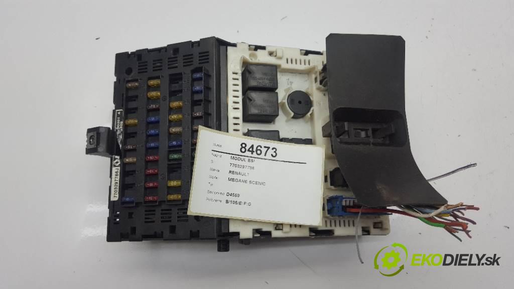 RENAULT MEGANE SCENIC  2006 99kW    1998 Modul BSI 7703297786 (Poistkové skrinky)