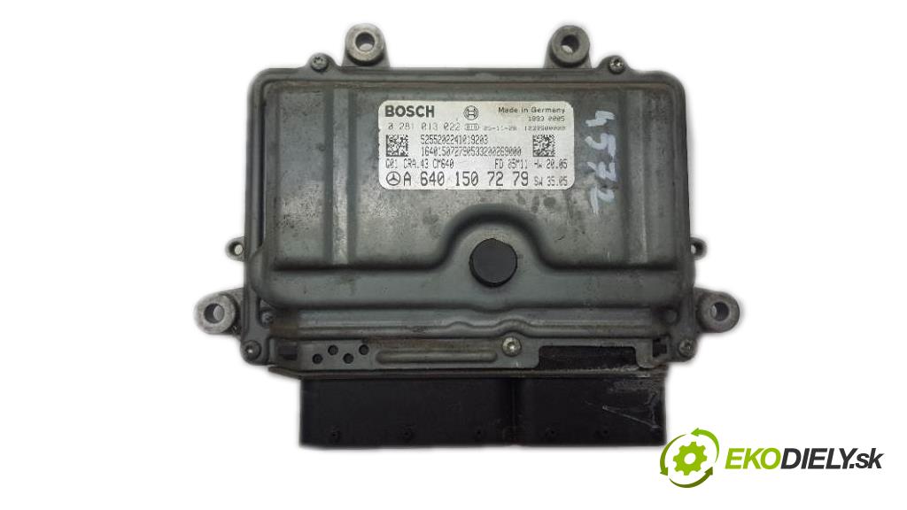 MERCEDES-BENZ B180 CDI W245 2005 80kw W245 1992 riadiaca jednotka Motor A6401507279 028013022 (Riadiace jednotky)