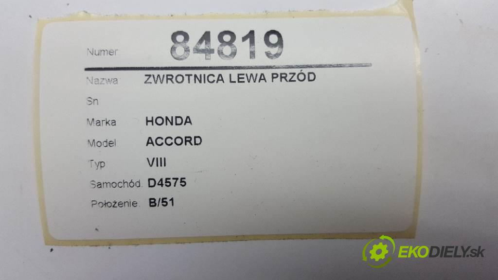 HONDA ACCORD VIII 2009 148kW VIII 2354 náboj ľavá strana predný