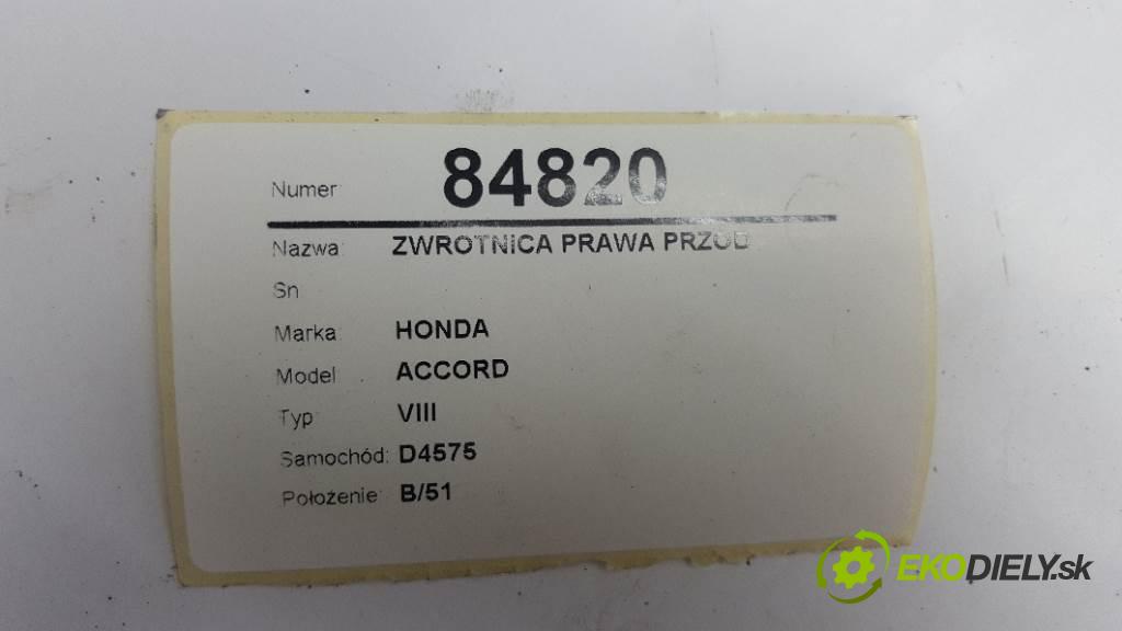 HONDA ACCORD VIII 2009 148kW VIII 2354 náboj pravá predný