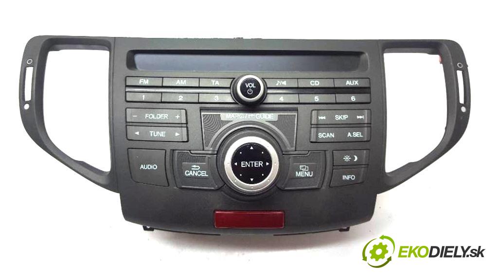 HONDA ACCORD VIII 2009 148kW VIII 2354 RADIO 39050TL0G01 (Audio zariadenia)