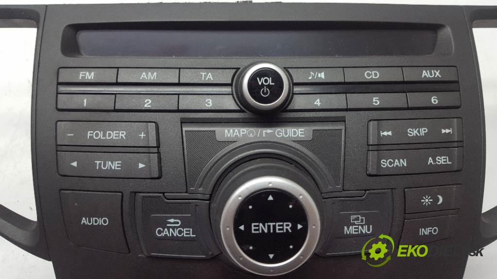 HONDA ACCORD VIII 2009 148kW VIII 2354 RADIO 39050TL0G01 (Audio zariadenia)