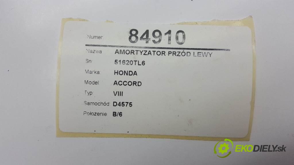 HONDA ACCORD VIII 2009 148kW VIII 2354 Tlmič predný ľavy 51620TL6 (Ostatné)