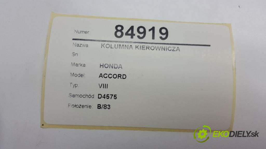 HONDA ACCORD VIII 2009 148kW VIII 2354 Hriadeľ, tyč volantu  (Tyče riadenia (volantu))