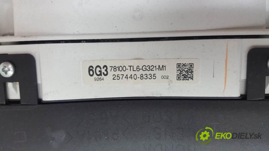 HONDA ACCORD VIII 2009 148kW VIII 2354 Prístrojovka 257440-8335 (Prístrojové dosky, displeje)