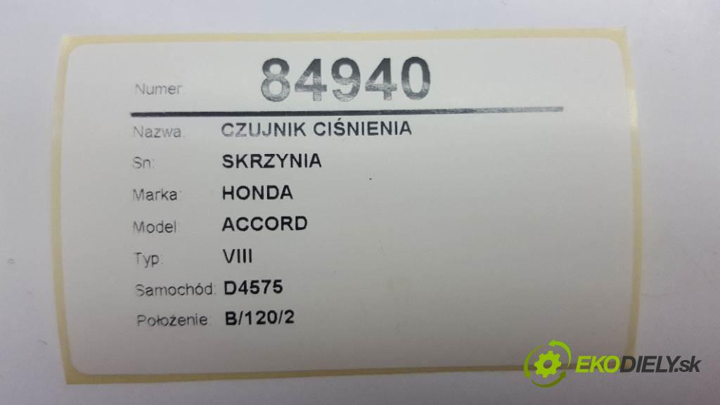 HONDA ACCORD VIII 2009 148kW VIII 2354 snímač tlaku SKRZYNIA (Snímače tlaku)