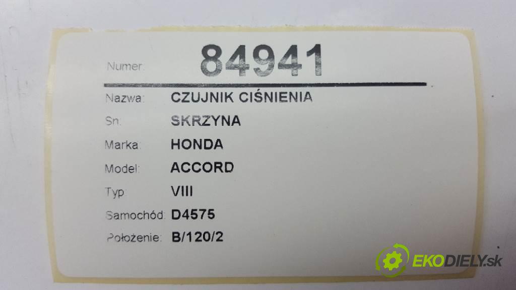 HONDA ACCORD VIII 2009 148kW VIII 2354 snímač tlaku SKRZYNA (Snímače tlaku)