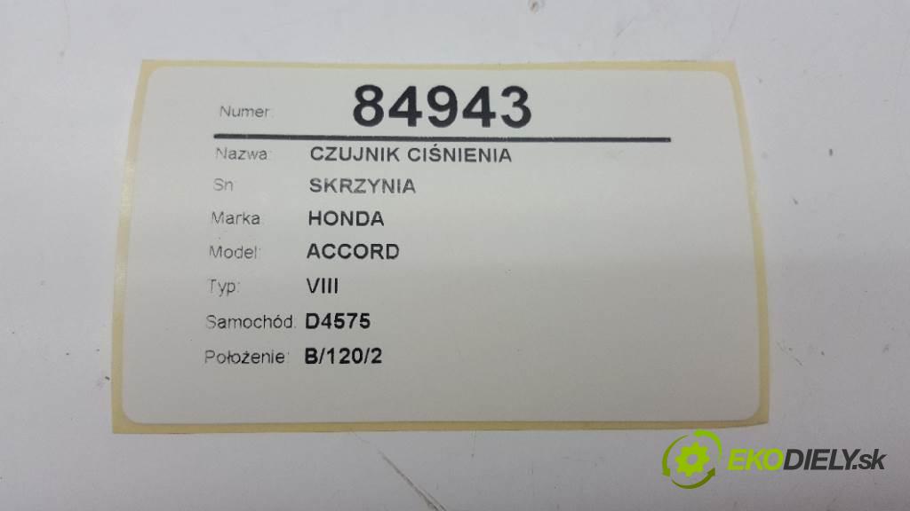 HONDA ACCORD VIII 2009 148kW VIII 2354 snímač tlaku SKRZYNIA (Snímače tlaku)