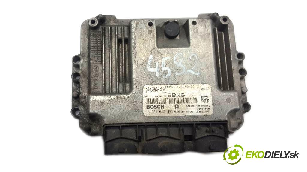FORD C-MAX I 2006 80kw I 1560 riadiaca jednotka Motor 6M5112A650CG  0281012489 (Riadiace jednotky)