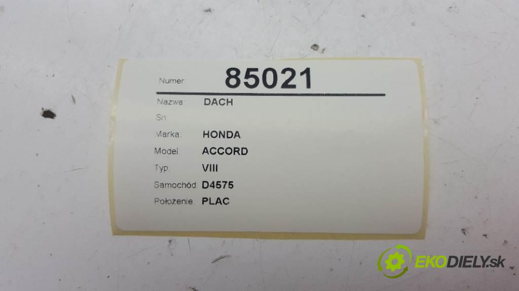 HONDA ACCORD VIII 2009 148kW VIII 2354 střecha