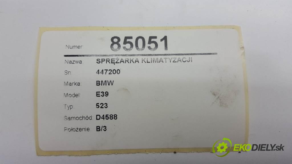 BMW E39 523 1996 125kw 523 2494 kompresor klimatizace 447200 (Kompresory)