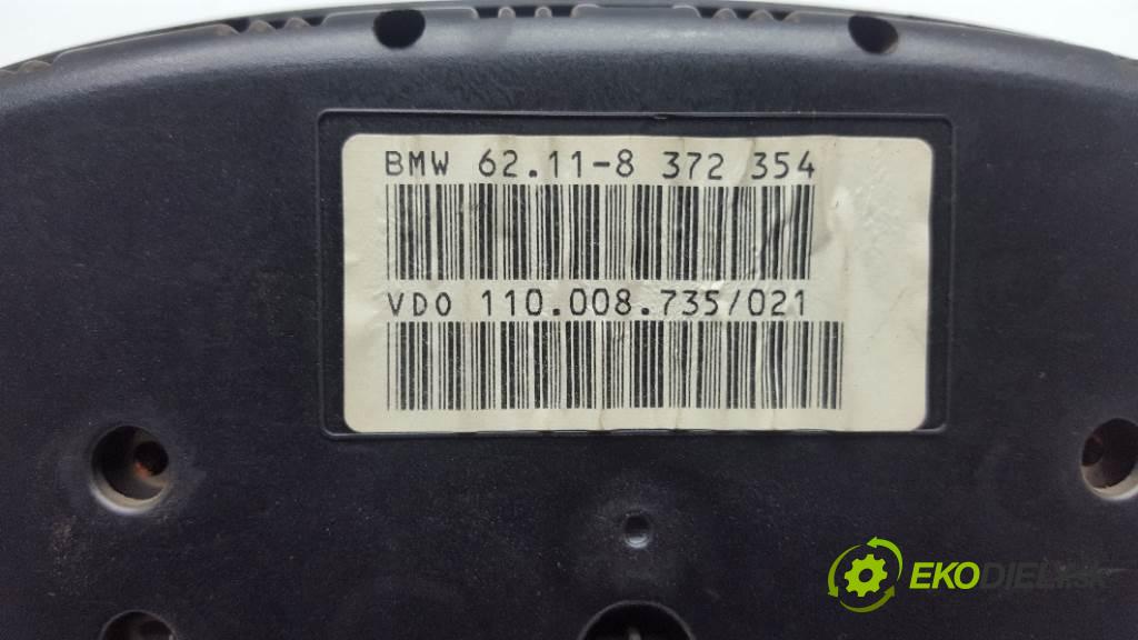 BMW E39 523 1996 125kw 523 2494 Prístrojovka 110008735 (Prístrojové dosky, displeje)