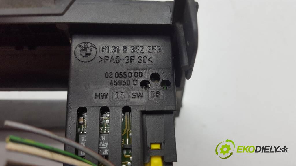 BMW E39 523 1996 125kw 523 2494 Prepínač ohrievania, vyhrievania sedačky 8352259 8159690 8363694 (Prepínače, spínače, tlačidlá a ovládače kúrenia)