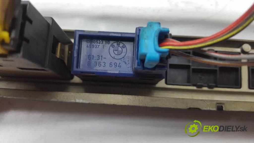 BMW E39 523 1996 125kw 523 2494 Prepínač ohrievania, vyhrievania sedačky 8352259 8159690 8363694 (Prepínače, spínače, tlačidlá a ovládače kúrenia)