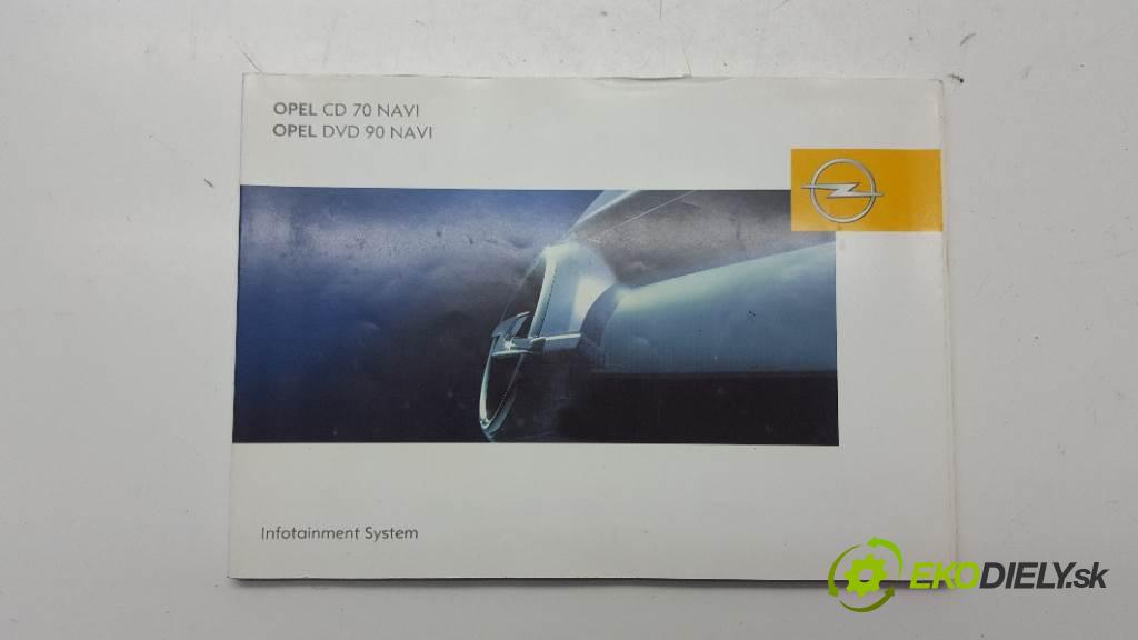 OPEL ZAFIRA B 2007 88kW B 1910 knížka SERVIS: NÁVOD: NIEMCY