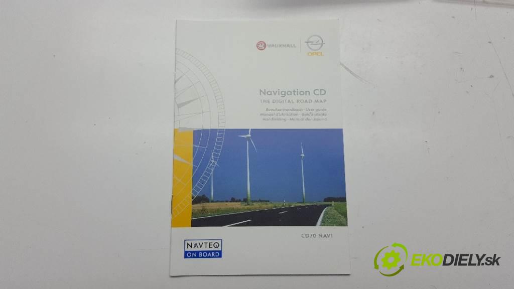 OPEL ZAFIRA B 2007 88kW B 1910 knížka SERVIS: NÁVOD: NIEMCY