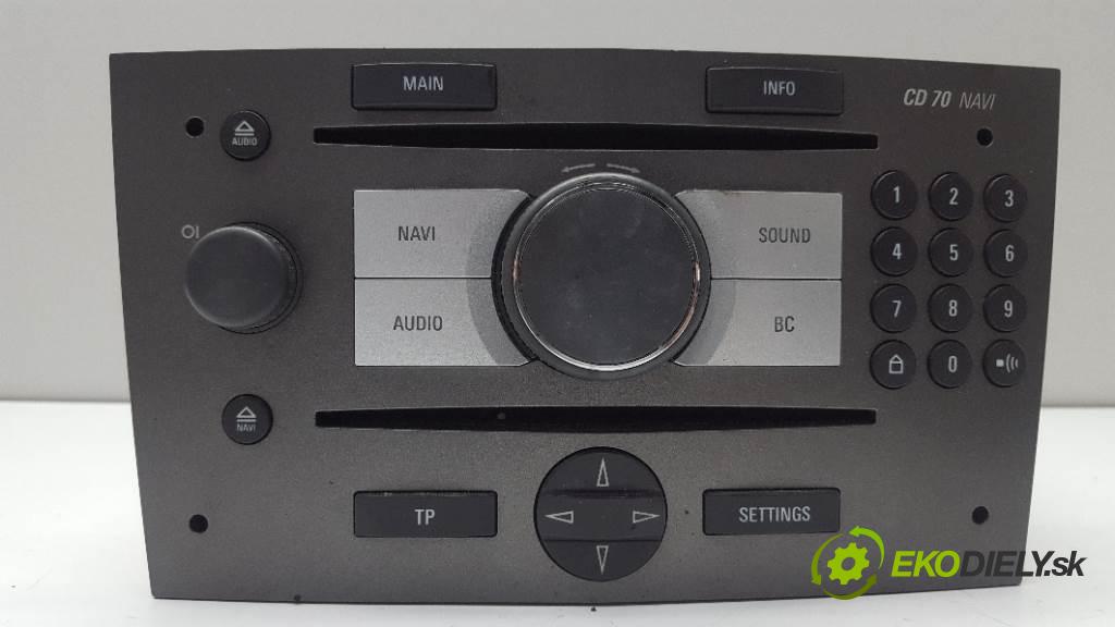 OPEL ZAFIRA B 2007 88kW B 1910 RADIO 13262748 13111163  13159587 (Audio zariadenia)