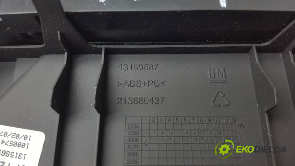 OPEL ZAFIRA B 2007 88kW B 1910 RADIO 13262748 13111163  13159587 (Audio zariadenia)