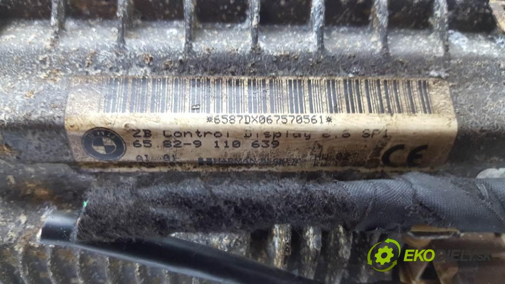 BMW 7-SERIES E65 730 2003 0 kW E65 730 730 Dislpej 65829110639 (Prístrojové dosky, displeje)