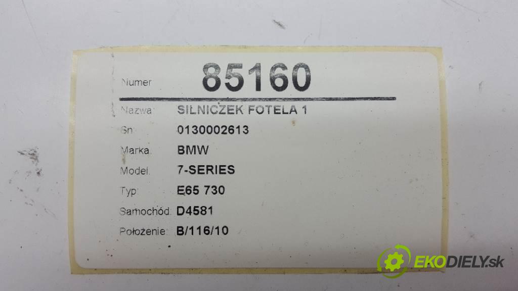 BMW 7-SERIES E65 730 2003 0 kW E65 730 730 Motorček sedačky 1 0130002613