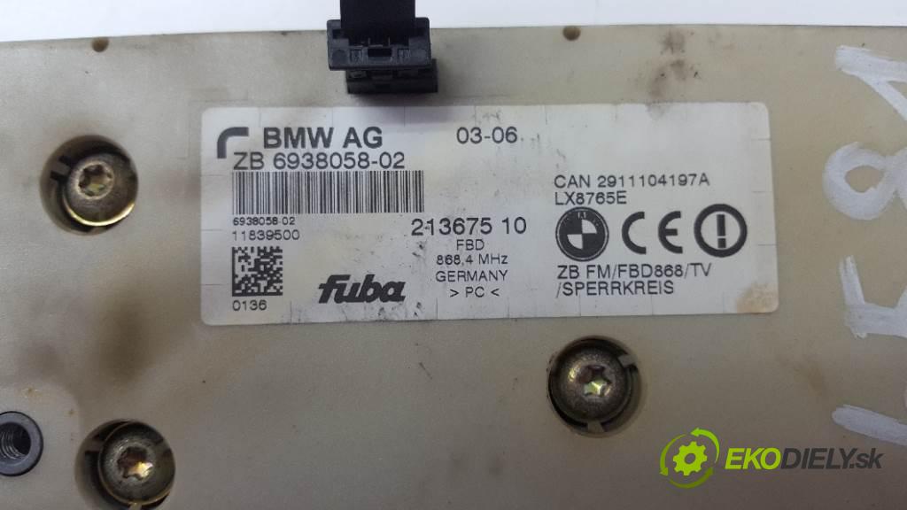 BMW 7-SERIES E65 730 2003 0 kW E65 730 730 Zosilňovač Antenní: 393805802 (Zosilňovače)