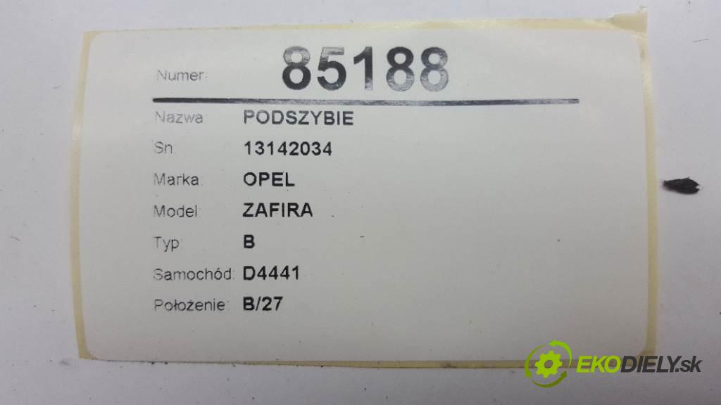 OPEL ZAFIRA B 2007 88kW B 1910 Torpédo, plast pod čelné okno 13142034 (Torpéda)