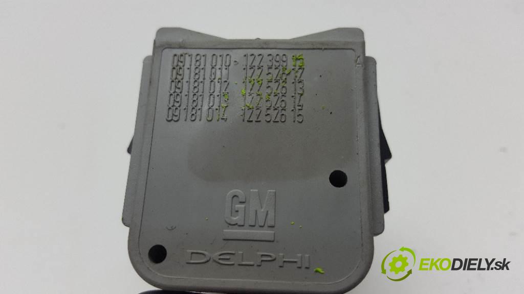 OPEL AGILA   2003 55kw   1199 Prepínač smeroviek 09181010 (Prepínače, spínače, tlačidlá a ovládače kúrenia)