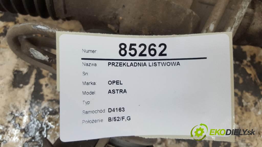 OPEL ASTRA  2000 74kW   1995 riadenie  (Riadenia)