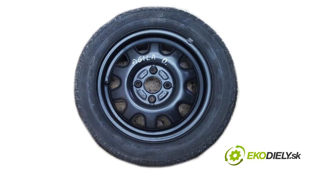 OPEL AGILA   2003 55kw   1199 Rezerva 4X100 41/2JX14CH ET45 165/60 R14 (Kolesá dojazdové)