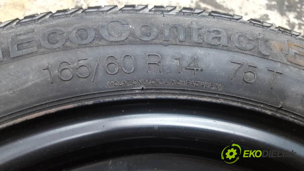 OPEL AGILA   2003 55kw   1199 rezerva 4X100 41/2JX14CH ET45 165/60 R14 (Kola dojezdové)