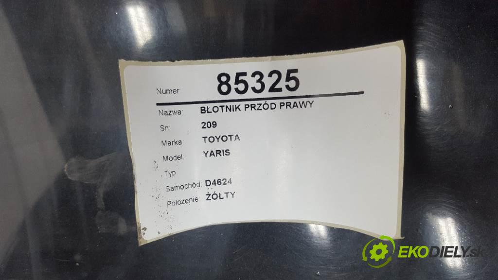 TOYOTA YARIS  2006 66 kW    1364 blatník přední část pravý 209