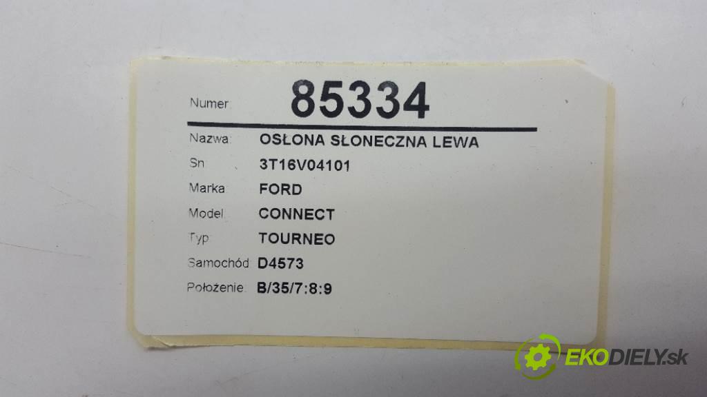 FORD CONNECT TOURNEO 2008 81kw TOURNEO 1753 Clona SLUNNÝ: ľavá strana 3T16V04101