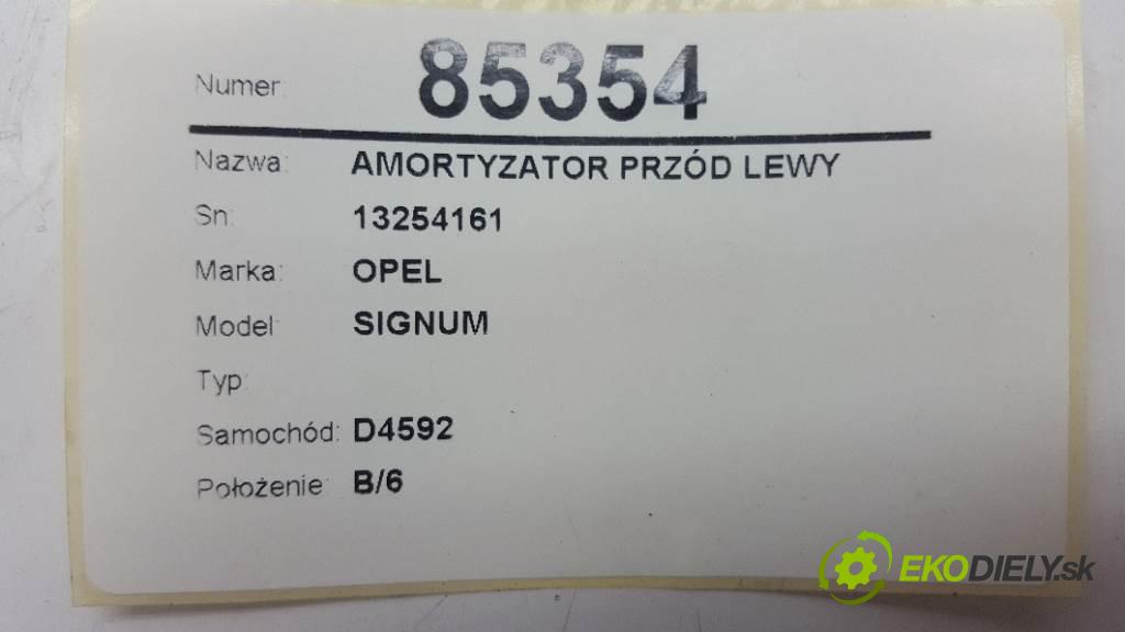 OPEL SIGNUM   2005 110kw   1910 Tlmič predný ľavy 13254161 (Ostatné)