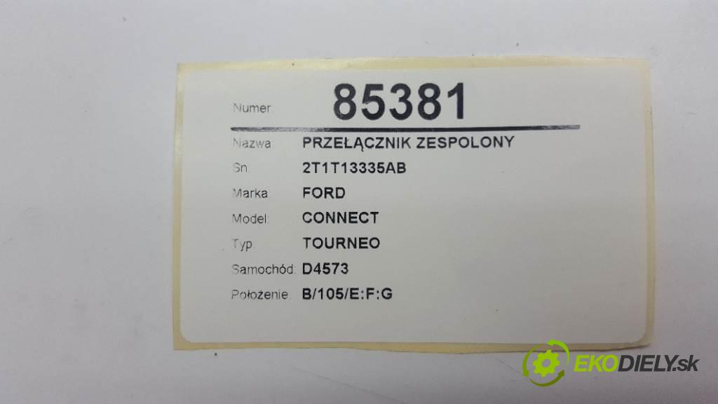 FORD CONNECT TOURNEO 2008 81kw TOURNEO 1753 Prepínač kombinovaný 2T1T13335AB (Prepínače, spínače, tlačidlá a ovládače kúrenia)