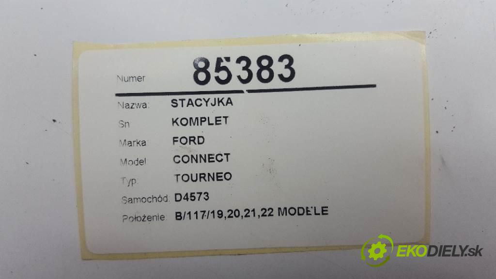 FORD CONNECT TOURNEO 2008 81kw TOURNEO 1753 spinačka KOMPLET (Spínacie skrinky a kľúče)