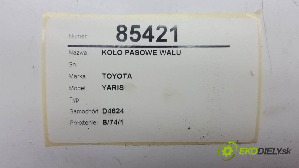 TOYOTA YARIS  2006 66 kW    1364 kolo kolová hřídele
