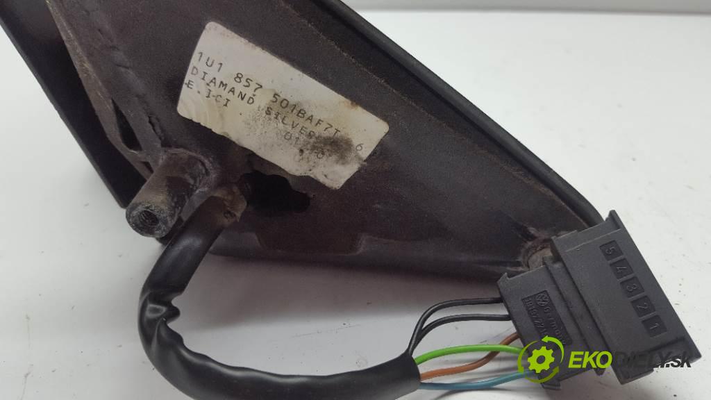 SKODA OCTAVIA I 2001 81kw I 1896 Spätné zrkadlo ľave 1U1857501 5PIN (Ostatné)