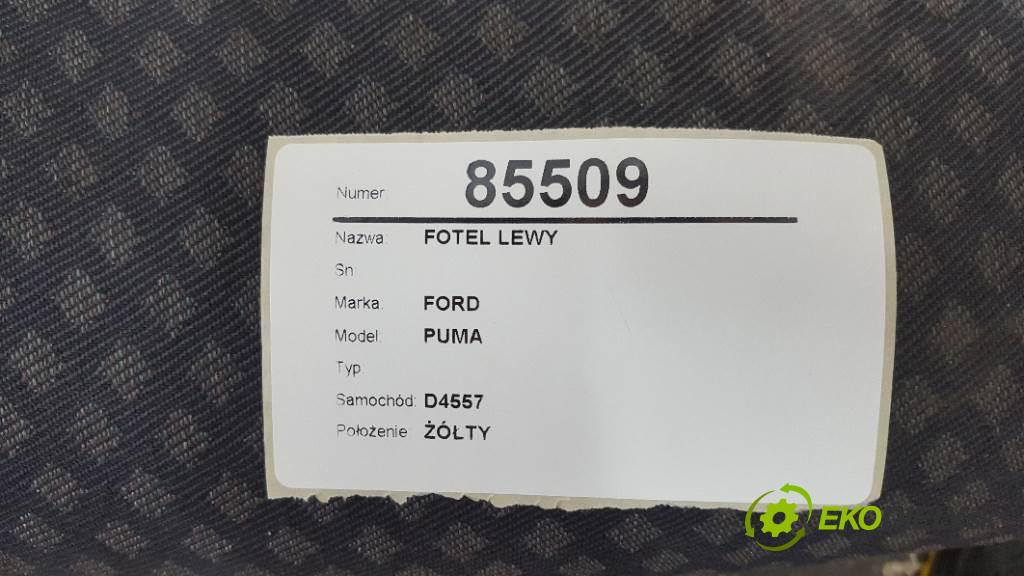 FORD PUMA  1998 92kW    1679 Sedadlo ľavy  (Sedačky, sedadlá)