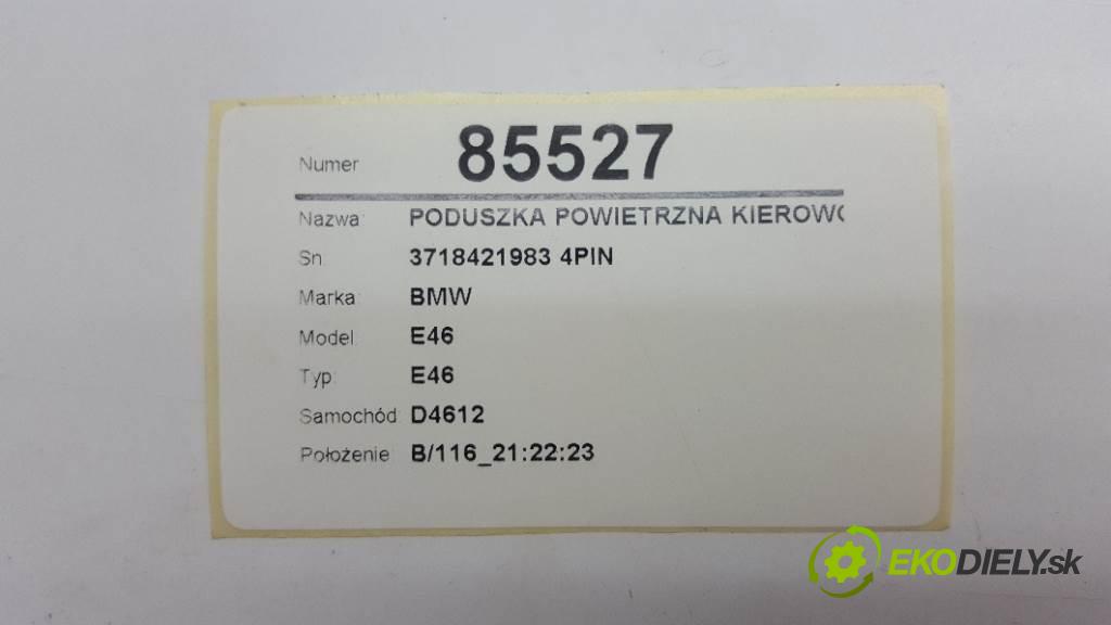 BMW E46 E46 1998 100kw E46 1950 AirBag volantu airbag 3718421983 4PIN