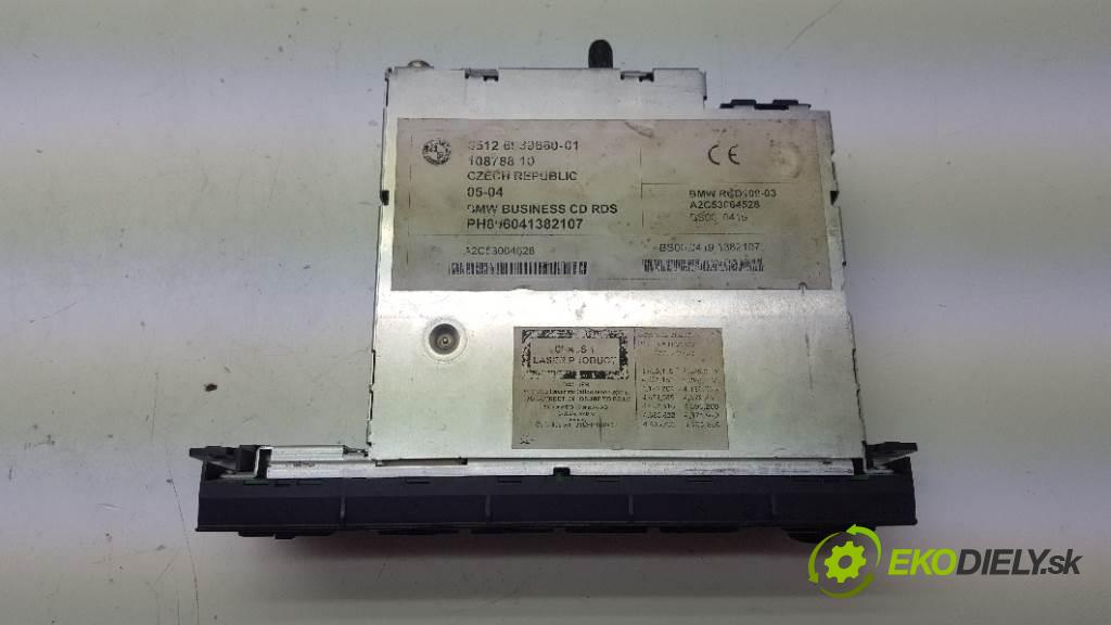 BMW E46 E46 1998 100kw E46 1950 RADIO 6939660 (Audio zariadenia)