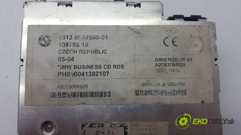 BMW E46 E46 1998 100kw E46 1950 RADIO 6939660 (Audio zariadenia)