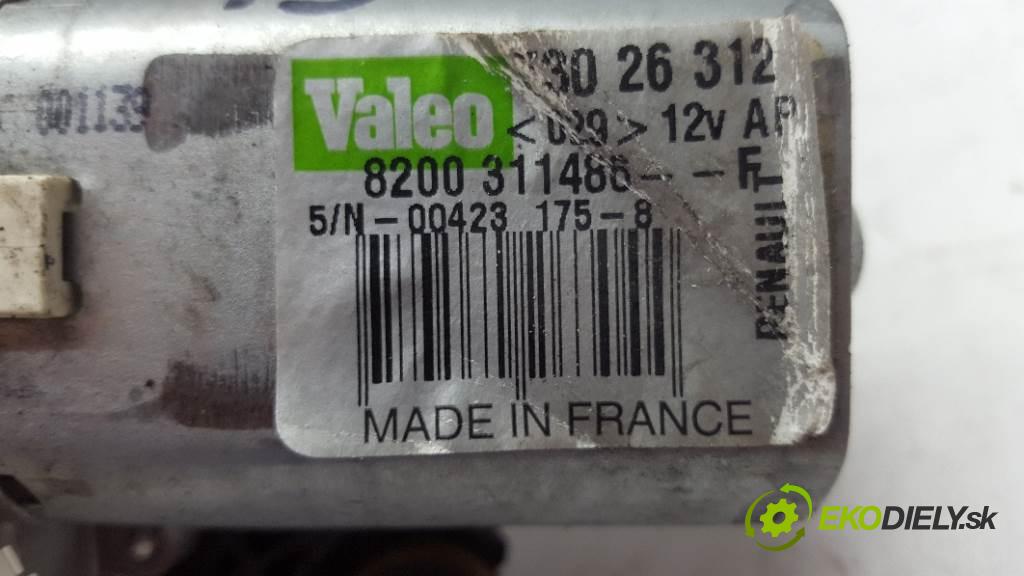 RENAULT CLIO III 2008 55kw III 1149 motorek stěračů zadní část 8200311486 3PIN