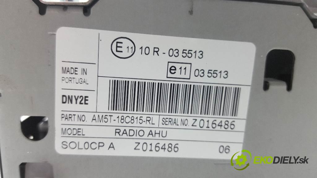 FORD FIESTA MK7 LIFT 2013 70kw MK7 LIFT 1560 RADIO C1BT18K811TA37AE  C1BT18B955DC  AM5T18C815RL (Audio zariadenia)