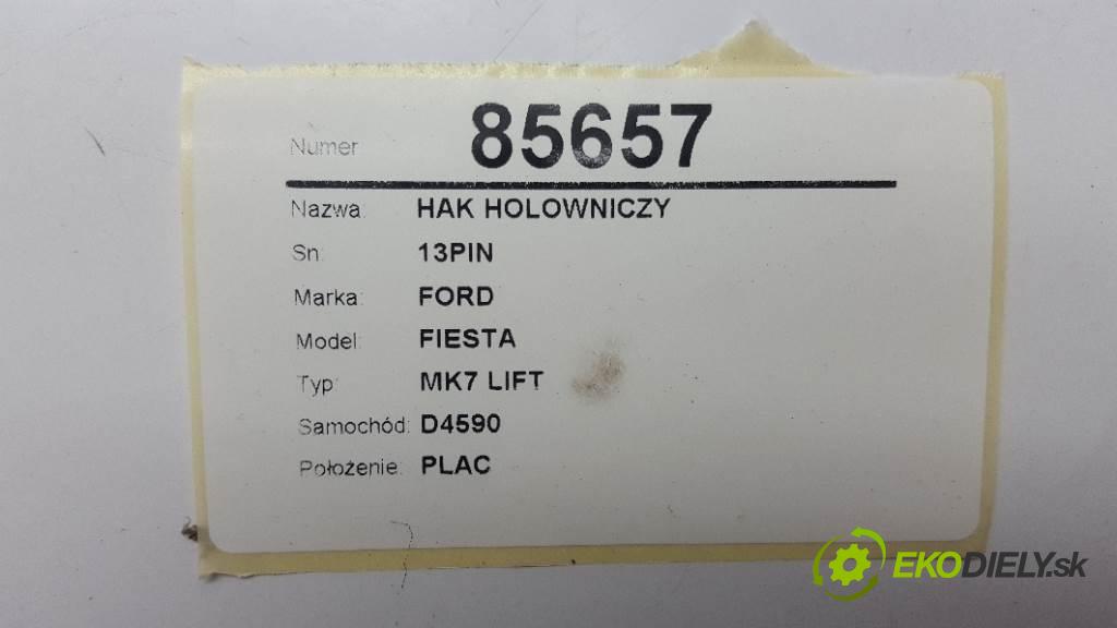 FORD FIESTA MK7 LIFT 2013 70kw MK7 LIFT 1560 Hák tažné zařízení 13PIN