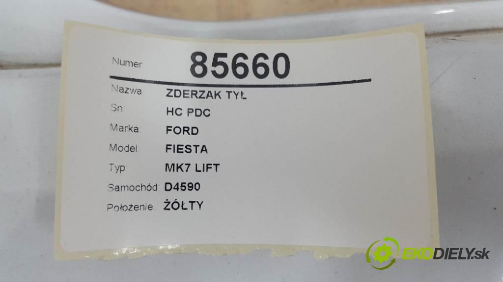 FORD FIESTA MK7 LIFT 2013 70kw MK7 LIFT 1560 nárazník zadní část HC PDC