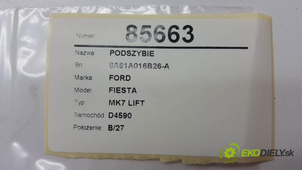 FORD FIESTA MK7 LIFT 2013 70kw MK7 LIFT 1560 Torpédo, plast pod čelné okno 8A61A016B26-A (Torpéda)