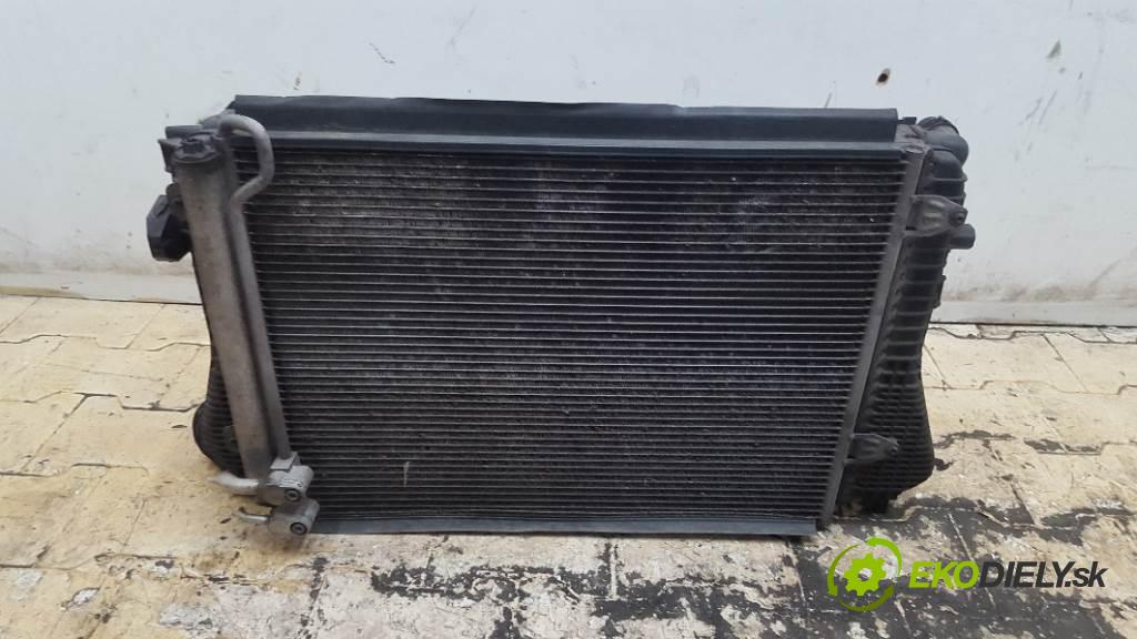 VOLKSWAGEN PASSAT B6  2008 77kW    1896 Chladič vody KOMPLET (Chladiče vody)
